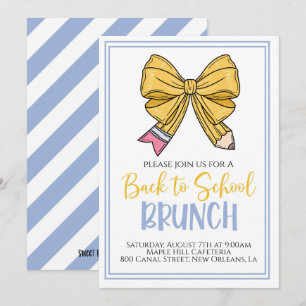 Terug naar de uitnodiging van School Brunch