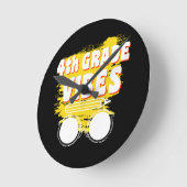 Terug naar de vierde klas Shirt eerste dag Kind Ronde Klok (Hoek)