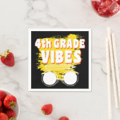 Terug naar de vierde klas Shirt eerste dag Kind Servet (Insitu)