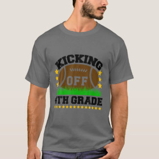 Terug naar de vierde klas van de school, met de vi t-shirt