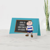 Terug naar de Vierde Rang van de School Kaart (Voorkant)