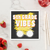 Terug naar de vijfde klas Shirt eerste dag Kind Servet (Insitu)