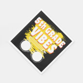 Terug naar de vijfde klas Shirt eerste dag Kind Servet (Hoek)