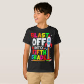 Terug naar de vijfde klas t-shirt (Voorkant volledig)