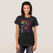 Terug naar de vijfde klas van de leraar t-shirt (Voorkant volledig)