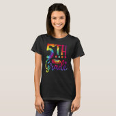 Terug naar de vijfde klas van de leraar t-shirt (Voorkant volledig)
