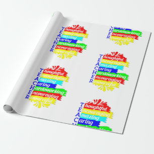 terug naar de waardering van leraren op school cadeaupapier