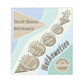 Terug naar de wiskunde notitieblok (Voorkant)