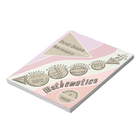 Terug naar de wiskunde notitieblok (Linkerzijde)