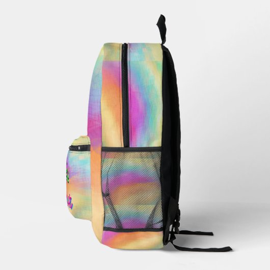 Terug naar de zomer bedrukte rugzak (Rechts)