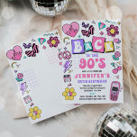 Terug naar Disco 30th Birthday, partij uit de jare Kaart<br><div class="desc">Retro terug naar Disco 30th Birthday Invitation All design are © PIXEL PERFECTION PARTY LTD</div>