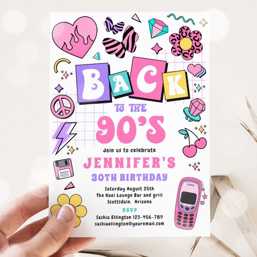 Terug naar Disco 30th Birthday, partij uit de jare Kaart