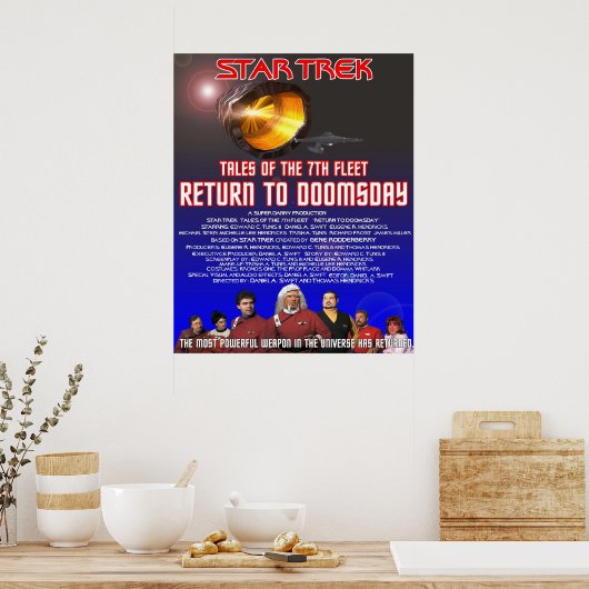 Terug naar Doomsday - Poster (Keuken)