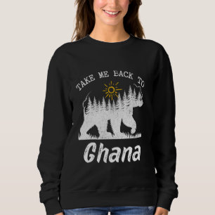 Terug naar Ghana Vintage Ghana vakantie Trui