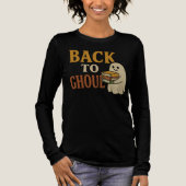 "Terug naar Ghoul" Leraar & Student Halloween Tri-Blend Shirt (Voorkant)