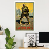 Terug naar hem. Overwinningsobligaties kopen Poster (Thuiskantoor)