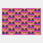 Terug naar het 80's Retro Collectie Inpakpapier Vel (Voorkant 3)