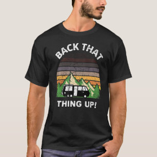 Terug naar het idee van Camper RV Meme Camping Van T-shirt