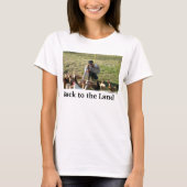 Terug naar het land t-shirt (Voorkant)