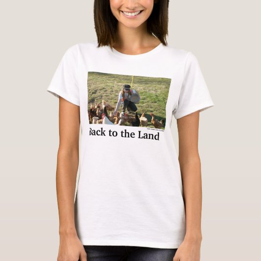 Terug naar het land t-shirt (Voorkant)
