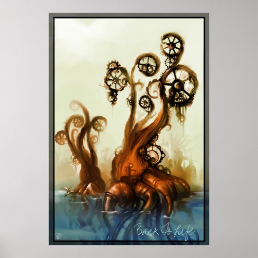 Terug naar het leven poster (Voorkant)