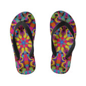 Terug naar het midden kinder teenslippers (Voetbed)