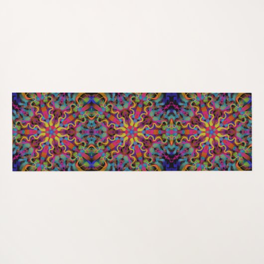 Terug naar het midden yogamat (Achterkant (horizontaal))