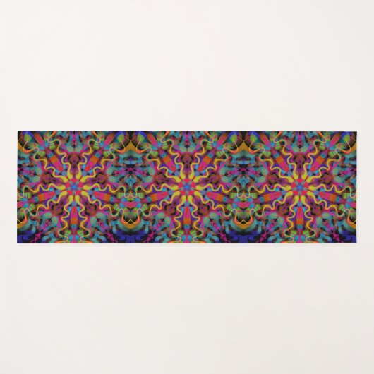 Terug naar het midden yogamat (Voorkant (horizontaal))