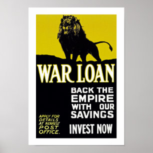 Terug naar het Rijk met onze besparingen Poster