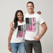Terug naar het roze borstkankerbewustzijn t-shirt (Unisex)