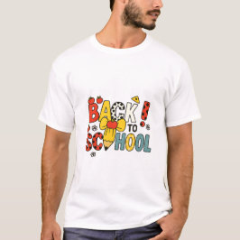 Terug naar het schoolfeest t-shirt