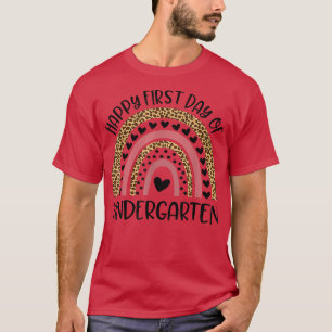 Terug naar het Shirt van de school Rainbow Happy F
