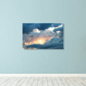 terug naar het vroege show canvas afdruk (Insitu (Houten vloer))
