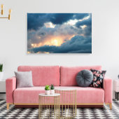 terug naar het vroege show canvas afdruk (Insitu (Woonkamer))