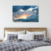 terug naar het vroege show canvas afdruk (Insitu (Slaapkamer))