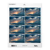 terug naar het vroege show etiket (Full Sheet)