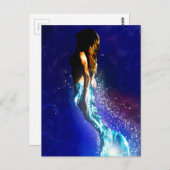 Terug naar het Zee Briefkaart (Voorkant / Achterkant)