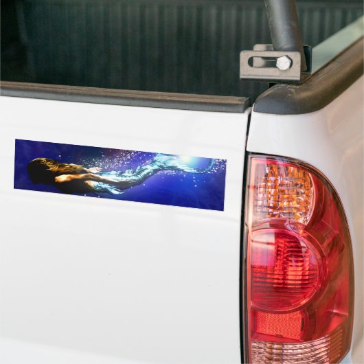 Terug naar het Zee Bumpersticker (Op Truck)