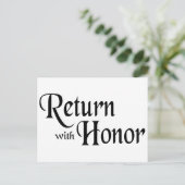 Terug naar Honor Briefkaart (Staand voorkant)