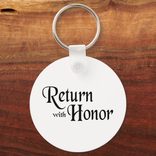 Terug naar Honor Sleutelhanger (Voorkant)