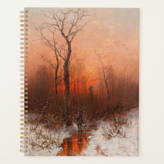 Terug naar huis bij zonsondergang - Désiré Thomass Planner (Voorkant)
