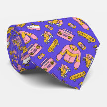 Terug naar jaren 90 Grappige Y2K Kleurrijke Stropd