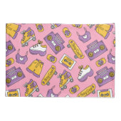 Terug naar jaren 90 - Kleurrijke Y2K Stay Cool Vib Kussensloop (Achterkant)