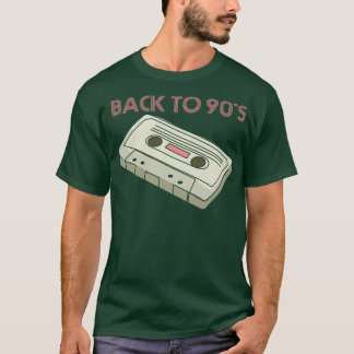 Terug naar jaren 90 Mixtape  Cassette T-shirt