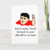 Terug naar je oude zelf kaart (Voorkant)