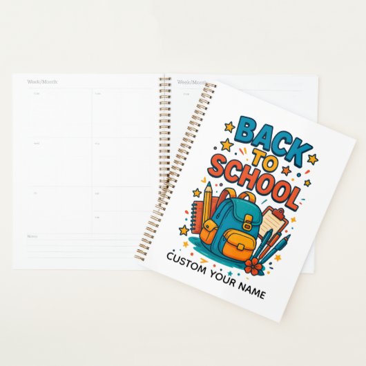 TERUG NAAR JE SCHOOL PLANNER (Display)