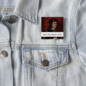 Terug naar King Richard III naar York Vierkante Button 5,1 Cm (In situ)