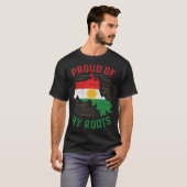 Terug naar Koerdische vlag Kurdisch Kurd Erbil Kur T-shirt (Voorkant volledig)