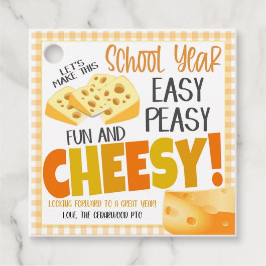 Terug naar Label voor schoolcadeau (Voorkant)