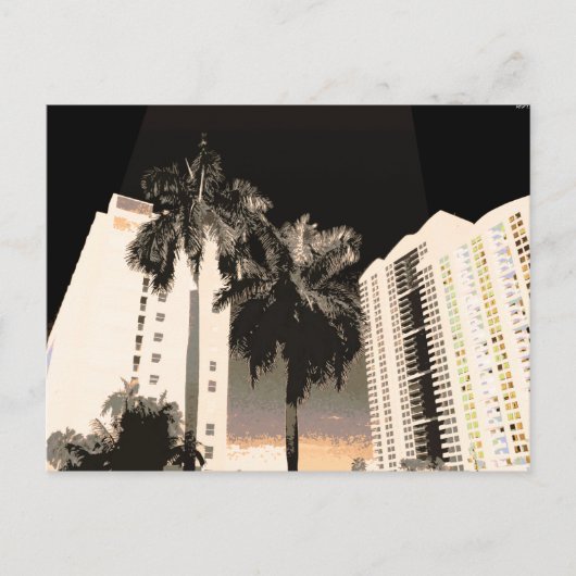 Terug naar Miami Briefkaart (Voorkant)